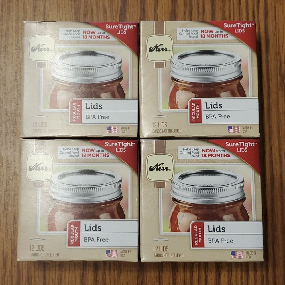 Kerr Regular Mouth Canning Lids